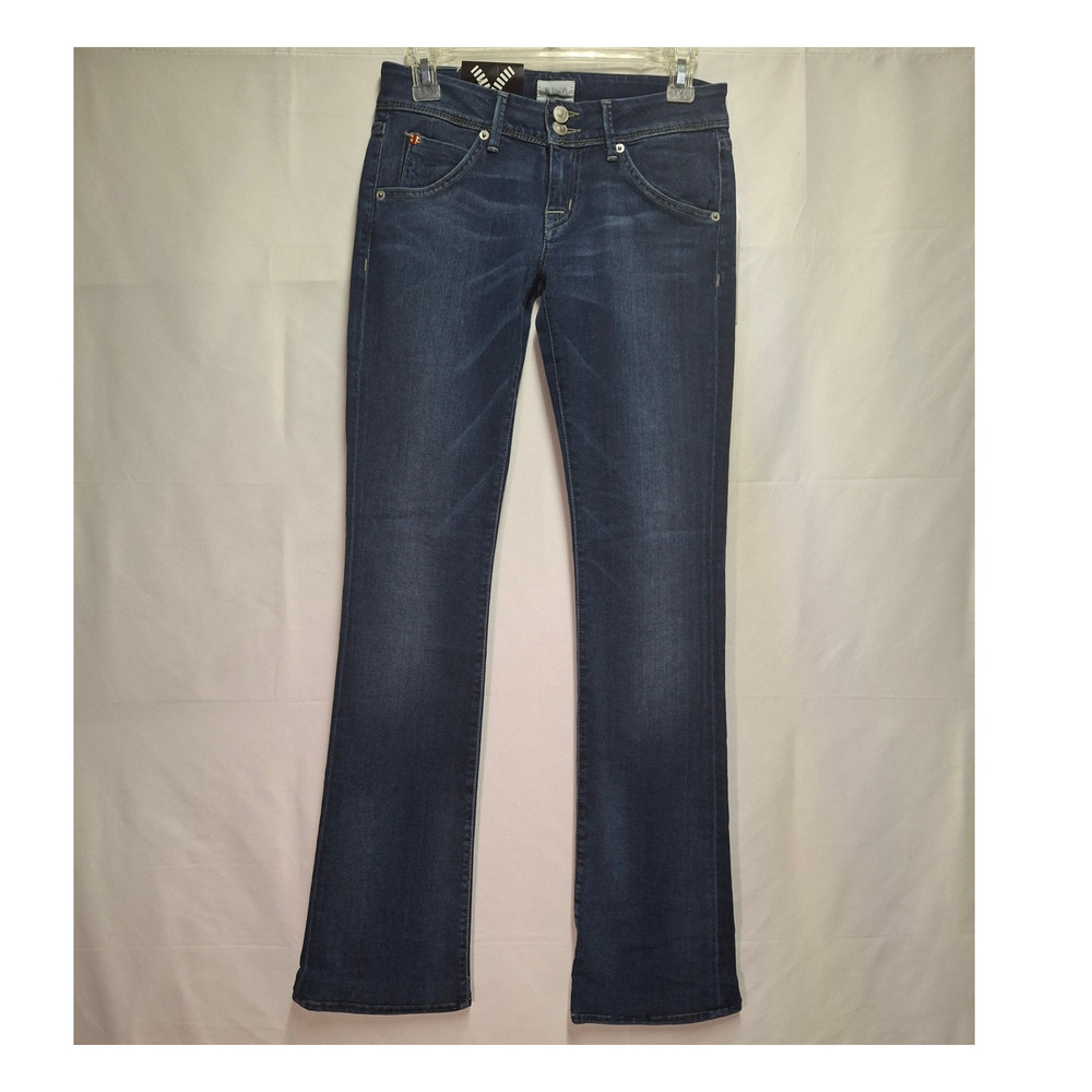 Hudson Jeans Beth Baby Boot Womens 25 Altered 31.5 Inseam Dark Wash